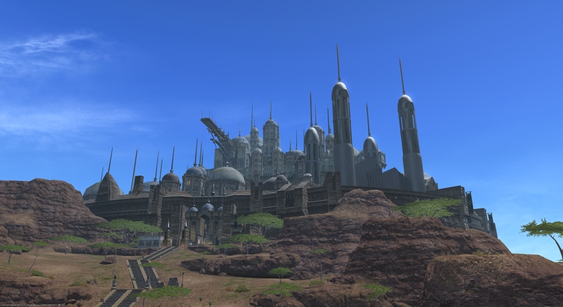 [FF14] ウルダハ：ナナモ新門 (カバーイメージ)