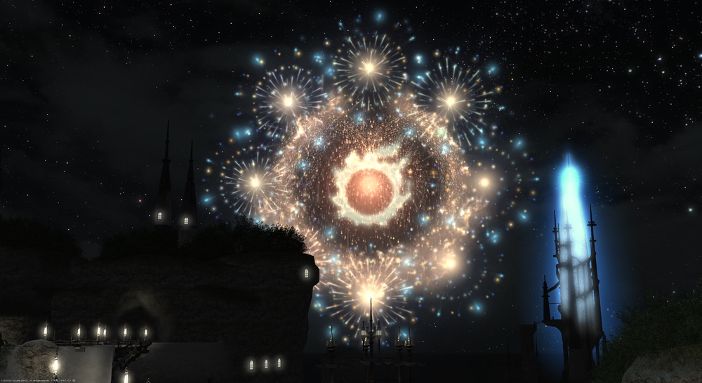 [FF14] メテオ花火が撮れました (カバーイメージ)
