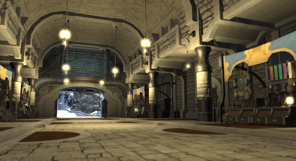 [FF14] リムサ・ロミンサ：朝の街並み (1)
