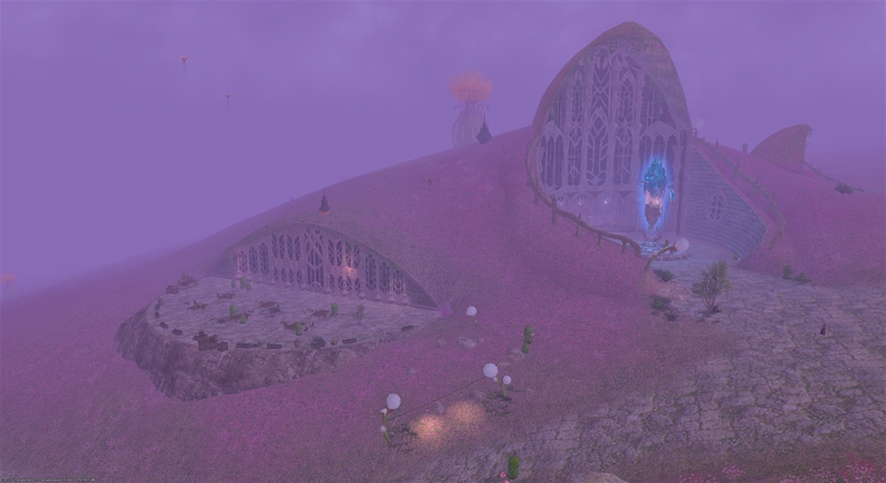 [FF14] イル・メグ：霧の夕方はピンク色に染まる (カバーイメージ)