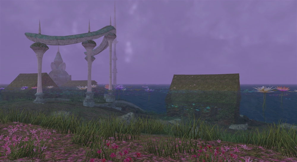 [FF14] イル・メグ：霧の夕方はピンク色に染まる (1)