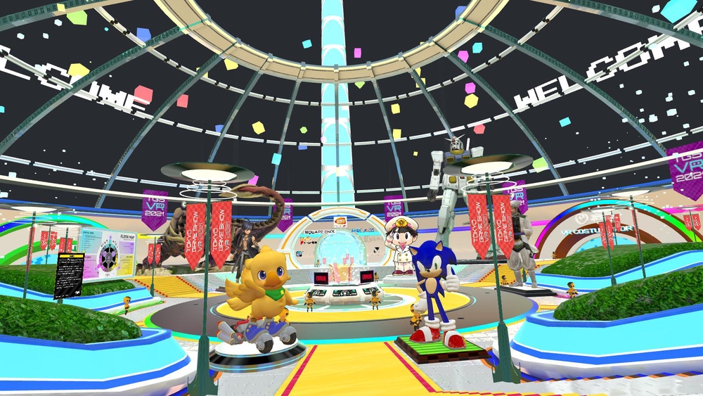 TOKYO GAME SHOW 2021 VR会場に行ってみた ((1))