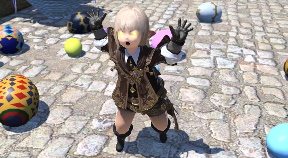 [FF14] エッグハント2023 はトンベリの着ぐるみとエモート「驚かす」 ((3))