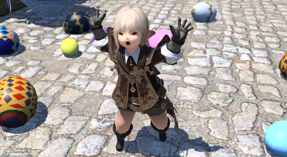 [FF14] エッグハント2023 はトンベリの着ぐるみとエモート「驚かす」 ((4))