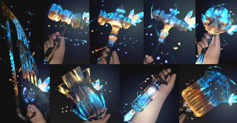 [FF14] モーエンツール最終強化・ロードスターの見た目と性能【クラフター編】 (カバーイメージ)